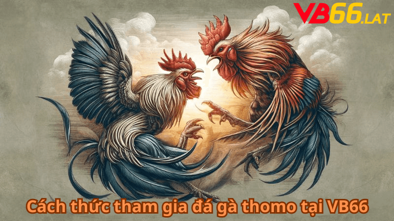 Cách thức tham gia đá gà thomo tại VB66