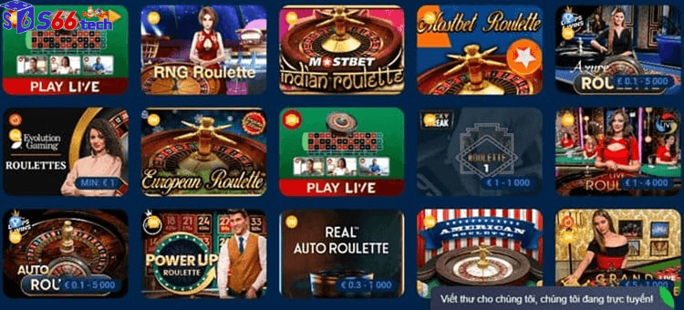 Các Trò Chơi Casino Phổ Biến Tại VB66